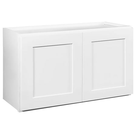 Design House 569293 36" Wide Brookings Fully Assembled Wall Cabinet - White