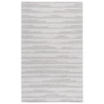 thumbnail image 2 of Safavieh Ebony Hallam Geometric Striped Area Rug, Gray/Ivory, 4' x 6', 2 of 10