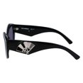thumbnail image 3 of Lentes de Sol Karl Lagerfeld Mujer KL6127S Negro/Blanco negro, 3 of 8