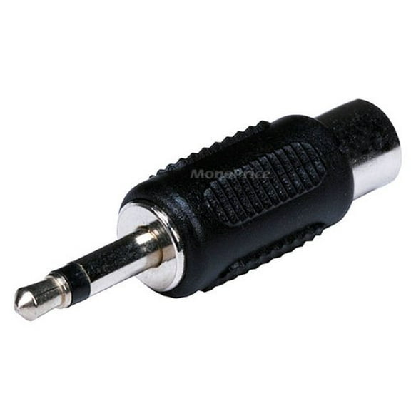 1st Source Adapter, 3.5mm Mono Plug to RCA Mono Jack