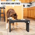 Pet Zone Designer Diner Adjustable, Elevated, Dog Bowls, 3 Heights, Pet Feeder