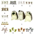 thumbnail image 3 of 3 Piezas Micro Decoraciones De Paisaje Mini Resina Jardín Animal Diy kusrkot Micro Paisaje, 3 of 8