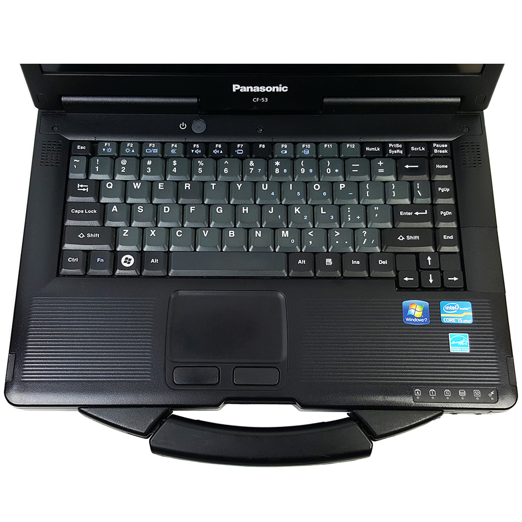 Panasonic Toughbook CF-53 i5 2.5GHz 8GB RAM 256GB SSD 14" HD Windows 7 Professional Laptop (Used) - image 4 of 4