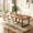 Dark Brown, variant on Fnova 94"Large Conference Table for 8-10 People, Modern Executive Meeting Table with Cable Management & Adjustable Feet, Heavy-Duty Office Conference Desk for Boardroom, Training Room
