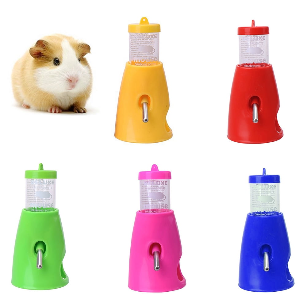 Fancylande Pet Automatic Water Dispenser,Non-drip Rolling Ball Type Water Feeder Bottle For Small Animal Rabbit Hamster Guinea Pig,Convenient And Clean Magnificent 1L/0.5L