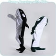 thumbnail image 6 of Whale Blanket Hoodies Whale Onesie Wearable Cartoon Blanket Soft Plush Whale Costume Pajamas Animals Sleeping Bag, 6 of 6