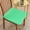 Green #2, variant on Polyester Chair Cushions Set of 2 | 40X40Cm Solid Color Seat Pads | Comfortable Dining & Office Chair Cushions | Household & Student Seat Support