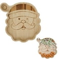 thumbnail image 2 of XIEULQP Christmas Charcuterie Board, Cheese Wood Board Charcuterie Platter Reindeer Santa Claus Gingerbread Man Wooden Serving Trays for Food Christmas Snack Party Supplies, 2 of 6