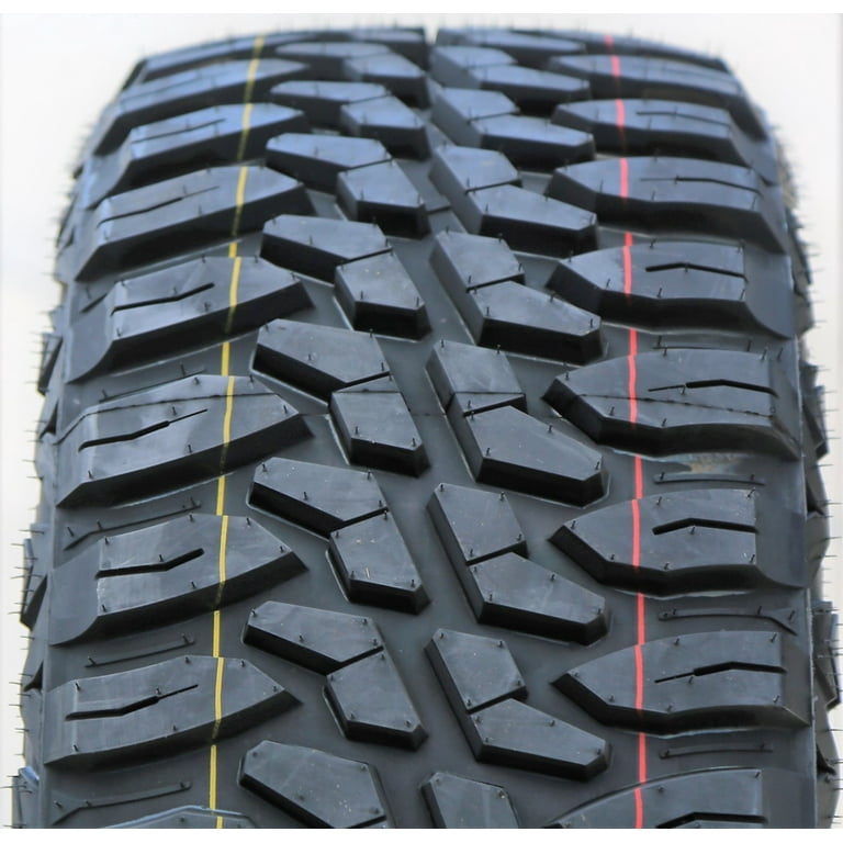 Set of 4 (FOUR) Haida Mud Champ HD868 LT 33X12.50R22 114Q Load E (10 Ply)  M/T Mud Tires