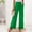 Green, variant on SNKSDGM Women's Plus Linen Pants Women Summer Petite Black Pants for Women Plus Size Pull on Women Pants Casual Wide Leg Pants Fashion High Waist Adjustable Tie Knot Loose Casual Pants