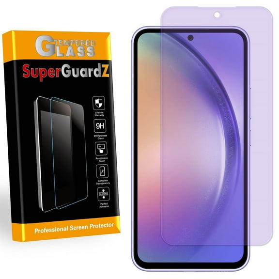For Samsung Galaxy A54 5G (2023) - SuperGuardZ Anti Blue Light [Eye Protection] Tempered Glass Screen Protector, Anti-Scratch   2 Stylus Pens