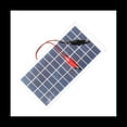 thumbnail image 4 of Panel Solar de Polisilicio de 5W 12V el Panel de Carga Impermeable PortáTil para Exteriores con Clips Puede Cargar la BateríA de 9-12V, 4 of 5