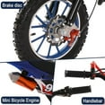 thumbnail image 6 of Floseru 49cc Kids Dirt Bike, Gas Dirt Bike Max Load 220LBS, 2-Stroke Gas Power Motocross, Mini Bike Gas Powe, Off Road Mini Motorcycle Max Speed 25MPH for More Summer Fun, 6 of 10