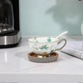 thumbnail image 4 of 26-27 5 Pcs Cork Coaster Compatible Beverage Coasters, Heat-resistant Water Reusable Natural Round Coasters Compatible, 4 of 5