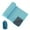 Lake Blue, variant on Joernso 1 Set Ice Cooling Towel Portable Quick-Dry Super Absorbent Summer Cooling Towel for Outdoor Sports Fitness