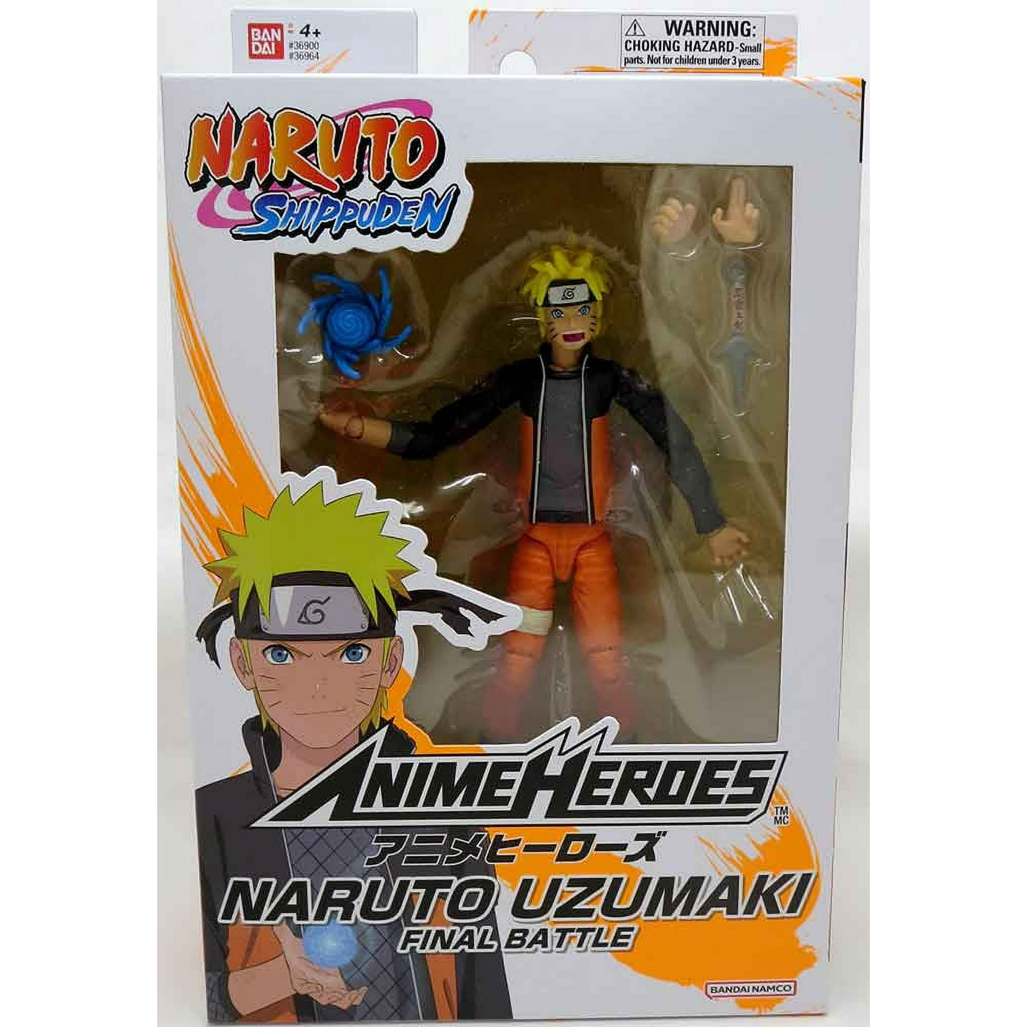 ANIME HEROES Naruto Shippuden Naruto Final Battle Action Figure