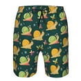 thumbnail image 3 of Fotbe Snails And Butterfies Trajes de Baño Estampados para Hombre, Shorts de Verano de Secado Rápido, Ropa de Playa, Bañadores-Small, 3 of 6