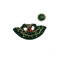 thumbnail image 2 of Eagokdc Christmas Porch Goose Clothes Yard Goose Statue Dresses Costume, Garden Goose Garment for Lawn Patio 23" Statue Party Holiday Ornaments, 2 of 7
