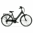 thumbnail image 4 of Hyper Bicycles E-Ride 700C 36V Electric Commuter E-Bike for Adults, Pedal-Assist, 250W Motor, Black, 4 of 32