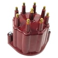 thumbnail image 1 of D650711 Cap Male Billet Distributor Cap - Red, 1 of 1