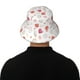 thumbnail image 5 of Balery Red coral and scallop seashell Sombreros para el sol para hombre y mujer, sombrero de pescador con UPF 50+, 5 of 6