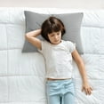 thumbnail image 3 of PiccoCasa Microfiber Pillowcases Set of 2 Pillowcases Non-Standard Grey 14"x20", 3 of 7