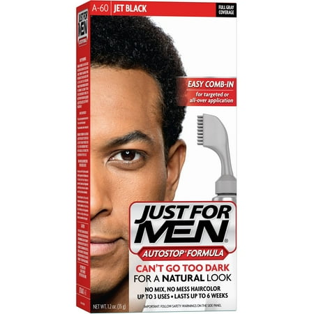 Just for Men AutoStop Haircolor Application Kit, A-60 Jet Black