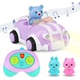 thumbnail image 1 of Juguete para Niñas y Niños de 2 Años - Coches Teledirigidos para Niñas - Coche Infantil Teledirigido con Música y Luz - Regalo para Niñas y Niños de 2 3 Años, 1 of 5