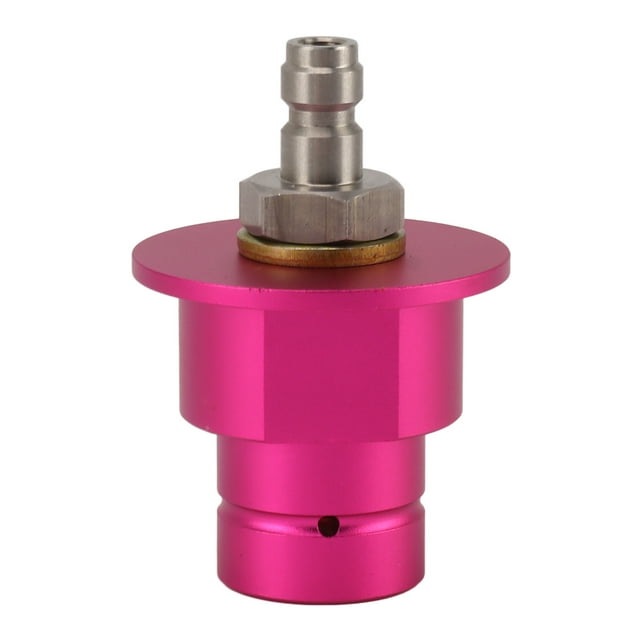 Soda Maker Valve Refill Accessories, Wide Compatibility Aluminum Brass CO2 Quick Adapter for Soda Machine