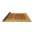 thumbnail image 2 of Ahgly Company Indoor Square Oriental Brown Traditional Area Rugs, 6' Square, 2 of 4
