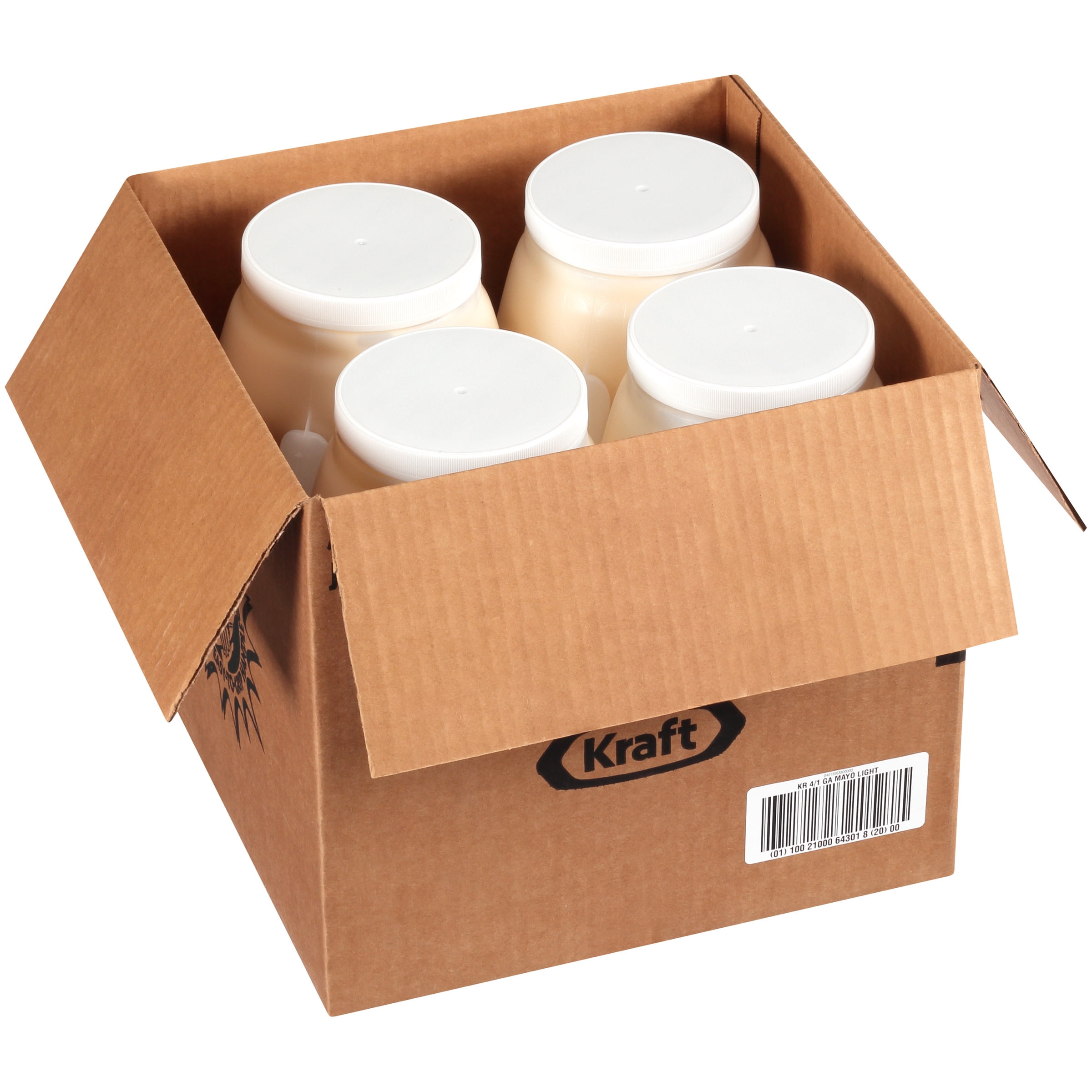 KRAFT Light Mayonnaise, 1 gal. Jugs (Pack of 4)
