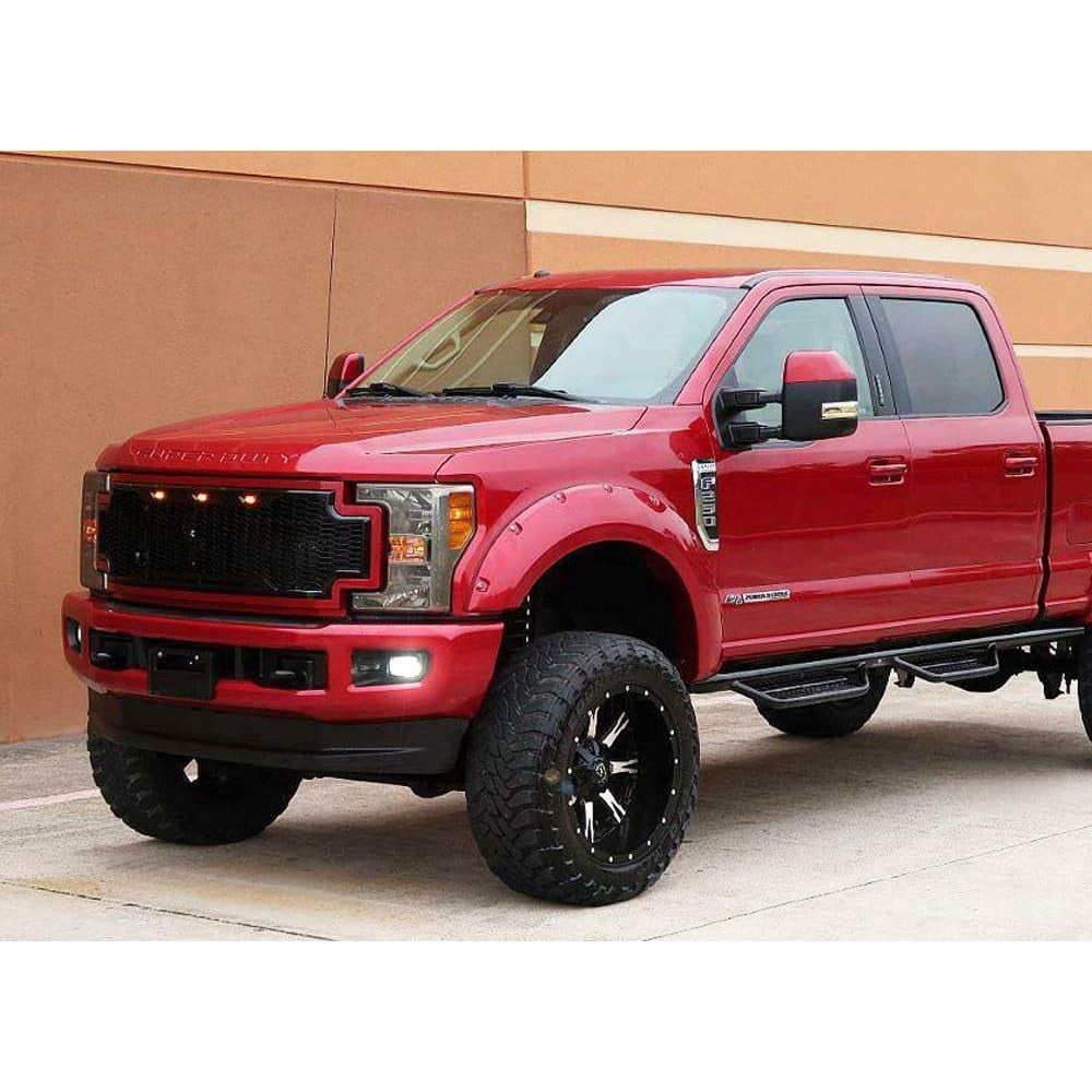 High Power LED Fog Light Replacement For Ford 2015-2020 F-150, 2017-2022 F-250 F-350 (Replace OEM# FL3Z-15201-B FL3Z-15200-B)