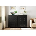 thumbnail image 2 of Commode, Commode en Bois pour Bureau, Grande Table de Nuit Armoire de Rangement Organisateur, 2 of 9