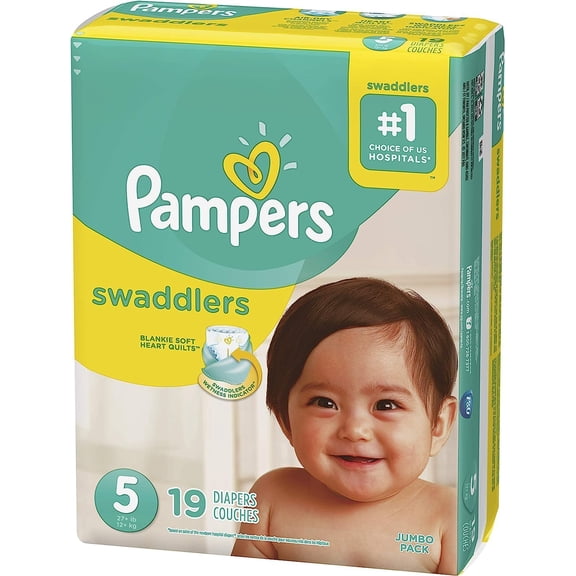 YANTONG Swaddlers Active Baby Diapers Size 5 19 Count