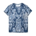 thumbnail image 3 of Summer Tops For Women Trendy With Sleeves Womens Short Sleeve Tops Tight Fitted Womens Blouses Casual Cotton Sleeping T Shirts For Women Cotton Soft, 3 of 3