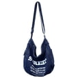 thumbnail image 1 of Bolso bandolera Daixiaolindai gran capacidad informal azul oscuro, 1 of 10