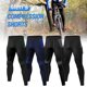 thumbnail image 3 of TFixol 3 paquetes de pantalones de yoga de cintura alta para hombre, deportes de secado rápido, 3 of 8
