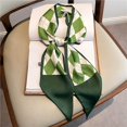 thumbnail image 2 of BRICH Satin Square Scarf for Women Neckerchief Headscarf Lightweight Neck Scarf 015 One Size, 2 of 3