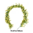 thumbnail image 3 of 70-Inch Artificial Eucalyptus Rattan Vine with Flowers for Home Decor and Wedding Backdrops, 3 of 6