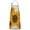 Beige Calligraphy Sunflower, variant on Yellow Sunflower Seed Pattern Apron-Garden Aprons for Women with Pockets-Cotton Linen Waterproof Kitchen Cooking Gardening Aprons Adjustable for Kitchen,Cooking,BBQ and Salon 33x27 Inch