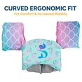 thumbnail image 4 of Chaleco salvavidas Swimways para niños de 15 a 25 kg, diseño de sirena, 4 of 7