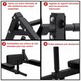 thumbnail image 3 of Barra Bloosom  8 En1 Dominadas Pared Gym Multifuncional Pesas Color Negro, 3 of 4