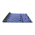 thumbnail image 2 of Ahgly Company Indoor Rectangle Abstract Blue Modern Area Rugs, 8' x 10', 2 of 4