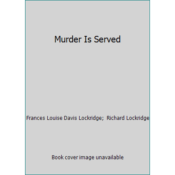 Pre-Owned Murder Is Served (Paperback) 0060925116 9780060925116