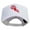 White, variant on American Football Running Five Panels Pro Style Trucker Mesh Cap - White OSFM