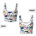 thumbnail image 4 of Yiaed Cute Sea Animals Print Ladies Waistcoat Women Sports Vest Vest Sports Women Sports Top Yoga Vest for women-Small, 4 of 8
