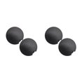 thumbnail image 1 of Baohd Premium Automotive Rear Bumper Tow Hook Cover for Smart 451 Trailer Style A 2Set, 1 of 6