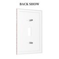 thumbnail image 4 of Kll Rose Gold Pink Glitter Wall Plate,Gloss Finish,Standard Size 1 - 5" X 3", Polycarbonate Thermoplastic,Electric Receptacle Plug Covers, 4 of 8