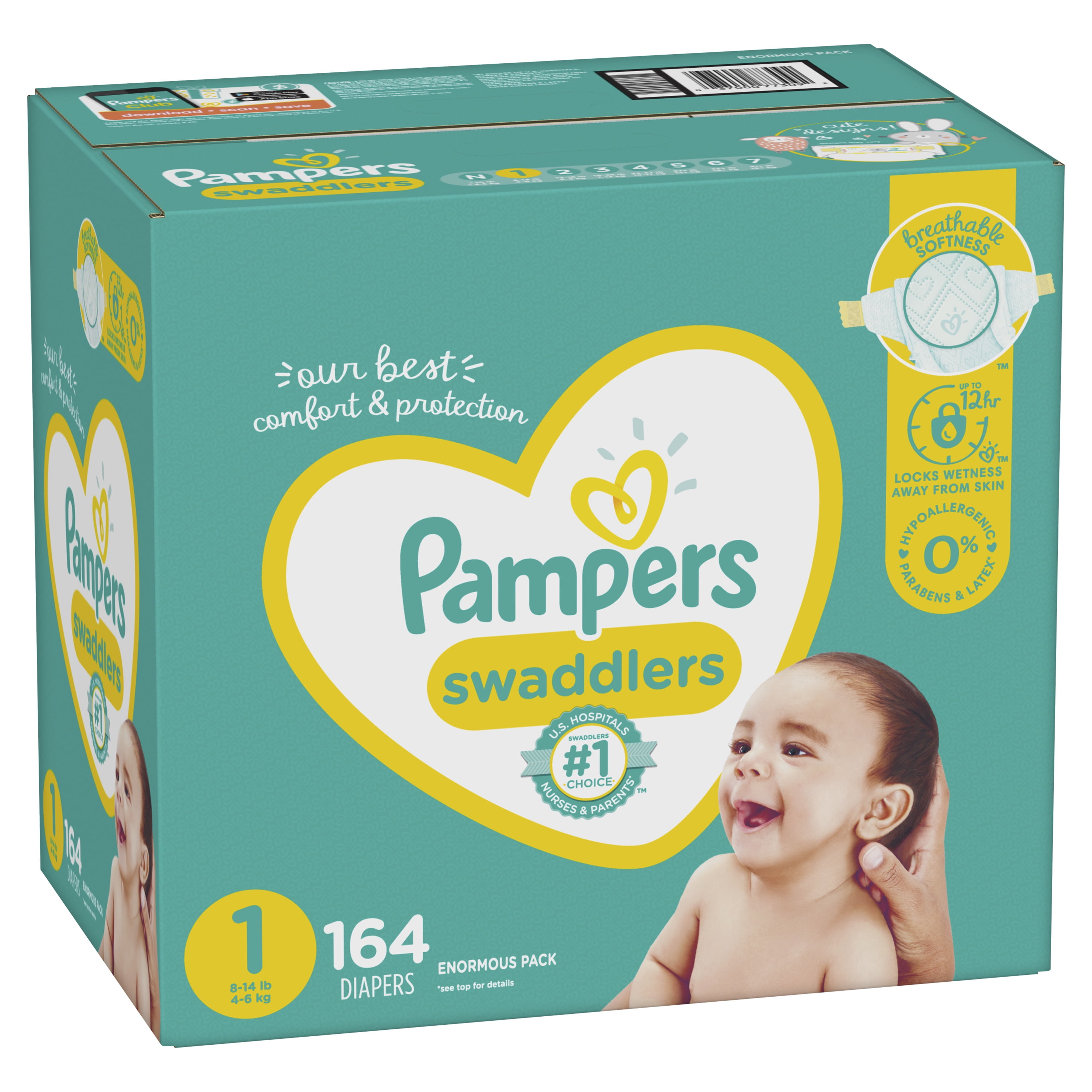 pampers newborn size 1