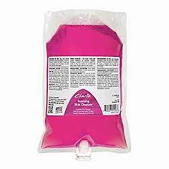 Meyer  Dispenser & Clario Pink Foaming Skin Cleanser & Hand Soap